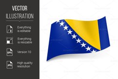 State flag of Bosnia and Herzegovina Product Image 1
