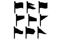 Flag pins svg, flags svg, flags dxf, flags template, Cricut Product Image 3