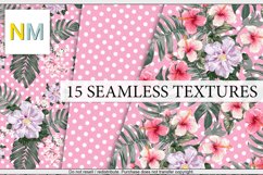 Flaire Polka 15 Matching Pastel Digital Papers Seamless Product Image 1
