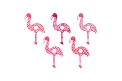 Flamingo Monogram Frames Set Product Image 1