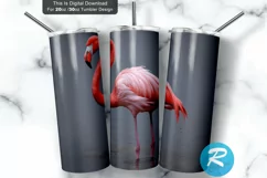 Flamingo 20oz/30oz Skinny Tumbler Product Image 1