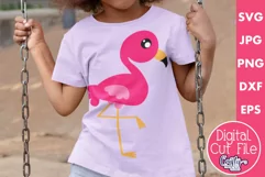 Pink Flamingo | Summer Flamingo Svg Design Product Image 1