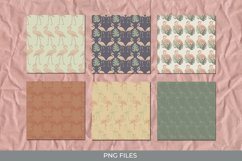 Flamingo with Vintage Color Seamless Pattern Paper Pack Product Image 1