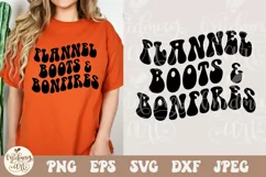 Flannel Boots and Bonfires SVG PNG, Flannel svg, Flannels Product Image 2
