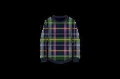 Flannel long sleeve shirt design vector Product Image 2