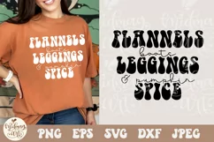Flannels Boots Leggings And Pumpkin Spice SVG PNG Product Image 1