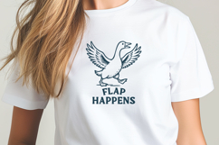 Funny Goose SVG PNG Bundle Silly Goose Clipart Quote Designs Product Image 8