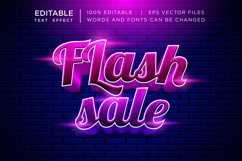 FLASH sale editable text effect bundle Product Image 9