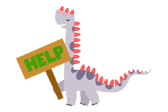 Dino Doctor Clipart Set - Cute Prehistoric Medical Product Image 2