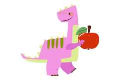 Back to School Dinosaur Clipart Product Image 4