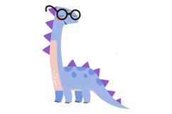 Back to School Dinosaur Clipart Product Image 6
