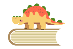 Back to School Dinosaur Clipart Product Image 8