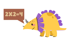 Back to School Dinosaur Clipart Product Image 9