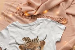Cow With Glasses Png Farm Sublimation Product Image 4
