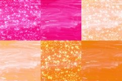 Flat Watercolor Digital Papers Glitter Background Product Image 3