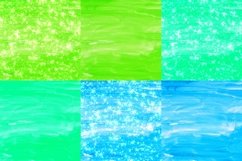 Flat Watercolor Digital Papers Glitter Background Product Image 4