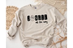 Jingle All the Way PNG | Christmas PNG Sublimation Design Product Image 3