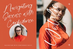 Flatter Sagitha - Stylish Handwritten Font Product Image 3