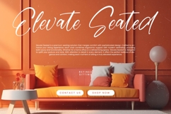 Flatter Sagitha - Stylish Handwritten Font Product Image 12