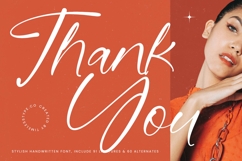 Flatter Sagitha - Stylish Handwritten Font Product Image 20