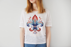 Fleur-de-Lis Clipart Set 5 French Royal Symbol PNGs Product Image 3