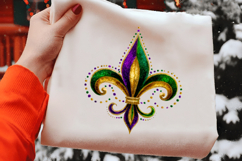 Fleur De Lis For Mardi Gras Clipart Set Product Image 2