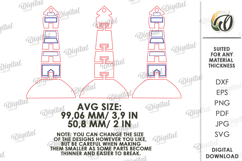 Flexible Car Charms Bundle Laser Cut. Car Accessory SVG Product Image 3