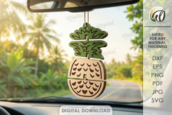 Flexible Car Charms Bundle Laser Cut. Car Accessory SVG Product Image 14