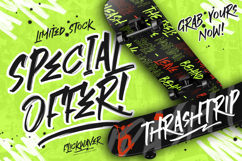 FlickWaver - Freestyle Brush Font Product Image 2