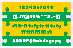 Flinto Cave - Bold Papercut / Paper Cutout Game Font Product Image 3