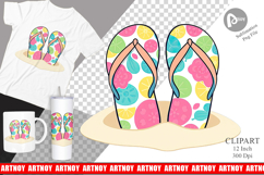 Flip-Flops Clipart Product Image 1