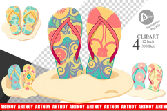 Flip-Flops Clipart Product Image 1