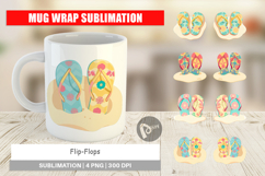 Mug Wrap Flip-Flops Product Image 1
