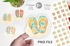 Flip-Flops Sticker Product Image 1