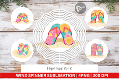 Wind Spinner Flip-Flops Product Image 1