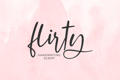Flirty Script Product Image 1