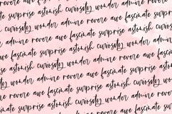 Flirty Script Product Image 6