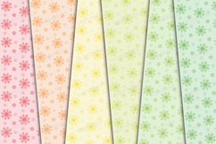 Pastel Flowers Soft Color Digital Background Product Image 3