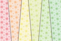 Pastel Flowers Soft Color Digital Background Product Image 3