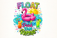 Float Drink Tan Repeat PNG Product Image 1