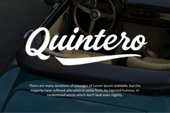 Floating Retro Script Font Bold Chicano Style Lettering Product Image 4