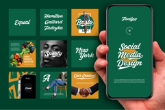 Floating Retro Script Font Bold Chicano Style Lettering Product Image 7