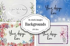 Floral background Styled Stock image collection Product Image 1