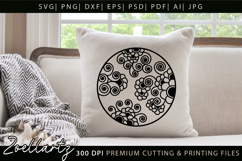 Floral Illustration Floral SVG Cut File for T-shirt Mug Tote Product Image 6