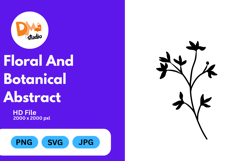 Floral and Botanical Abstract Product Image 1