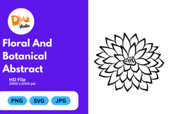 Floral and Botanical Abstract Product Image 1