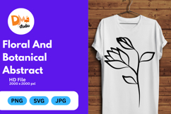 Floral and Botanical Abstract Product Image 1