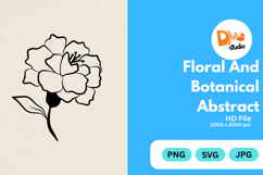 Floral and Botanical Abstract Product Image 1