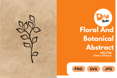 Floral and Botanical Abstract Product Image 1