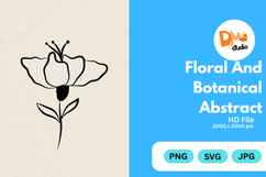 Floral and Botanical Abstract Product Image 1